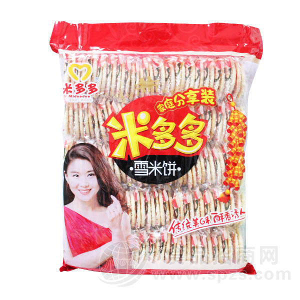 米多多 雪米饼家庭装