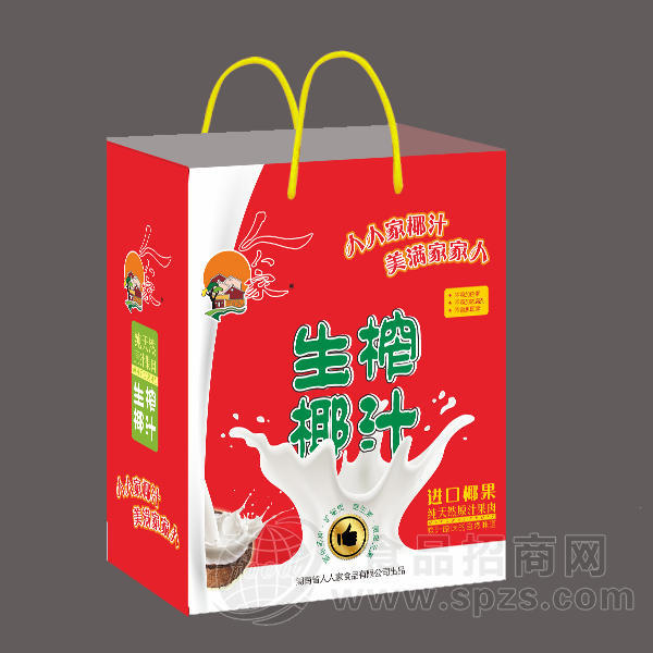 人人家 生榨椰汁 植物蛋白饮料