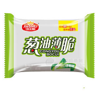 杰士利蔥油薄脆餅干