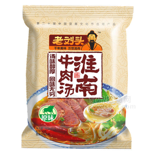 老劉頭 淮南牛肉湯原味 袋裝