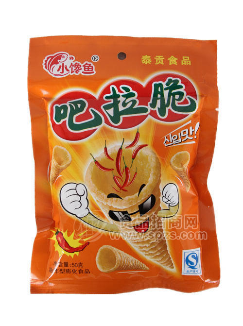 小馋鱼吧拉脆 膨化食品