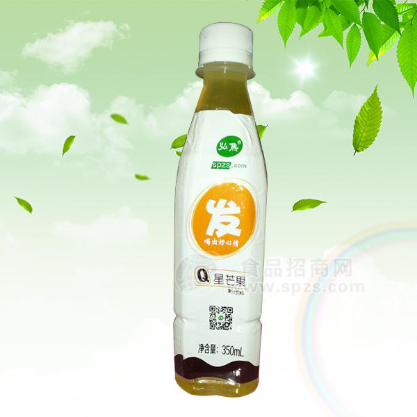 ·Q星芒果果汁饮料350ml 