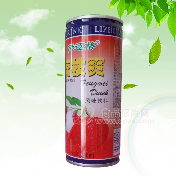 ·伊迈格 荔枝爽 240ml 