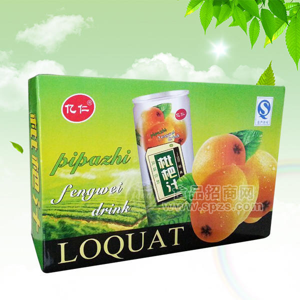 ·亿仁果汁饮料枇杷汁240ml 