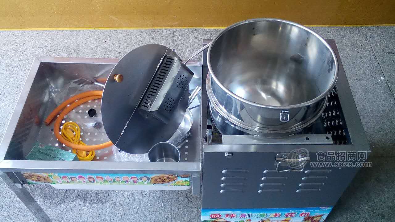 电动手抄圆形爆米花机