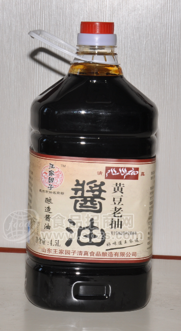 王家園子 黃豆老抽 4.5L