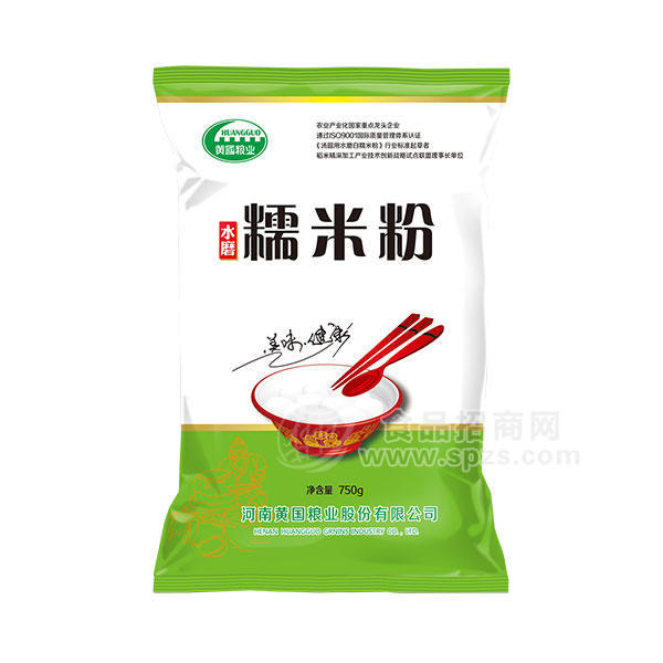 黄国粮业 水磨糯米粉750g