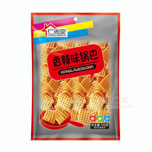 仁尚家 香辣味鍋巴休閑食品155g