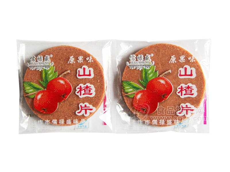 ·儒l禄盛 原果味 山楂片 