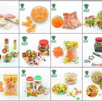 糖果软糖，棉花糖，啫喱豆，奶糖，玩具糖