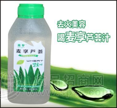 麦享蜂蜜芦荟汁450ml