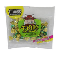 仁尚家 牛肉粒五香味 肉干肉脯65g