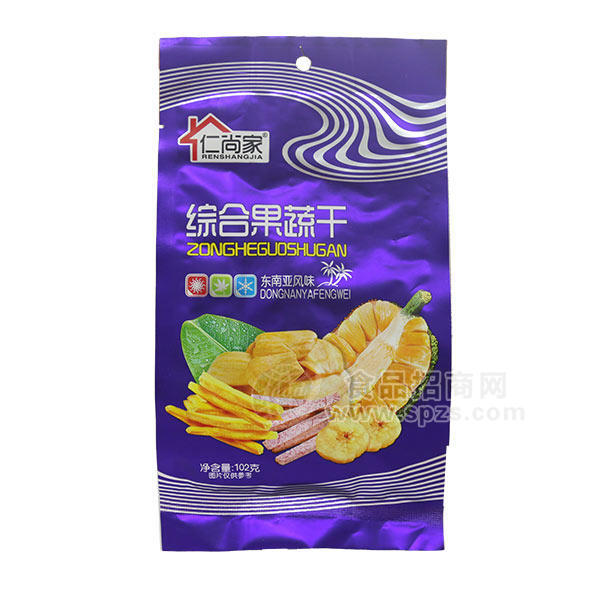 仁尚家 綜合果蔬干休閑食品102g