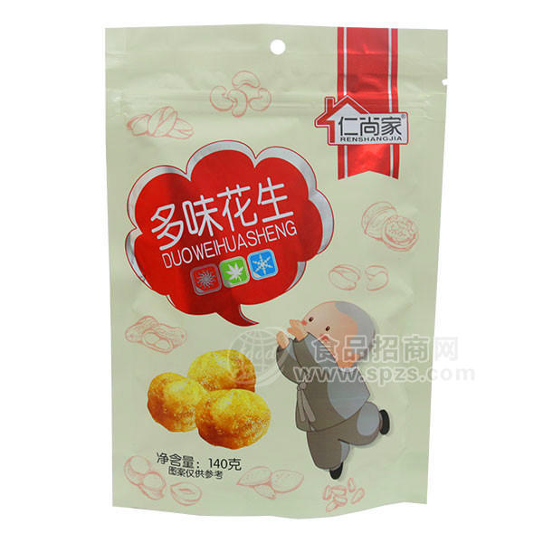 仁尚家 多味花生炒貨休閑食品140g