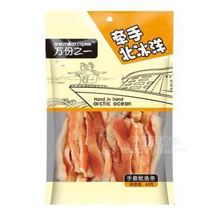 萬份之一  手撕魷魚條 休閑食品 60g