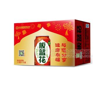 板藍(lán)花健康型植物飲料（喜慶裝禮盒）16罐