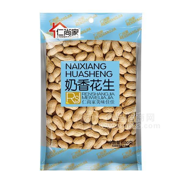 仁尚家 奶香花生炒貨休閑食品130g