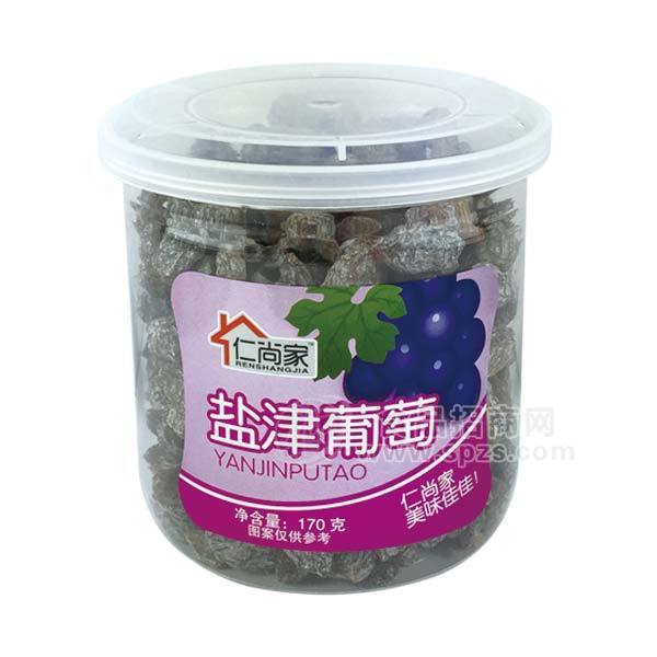 仁尚家 鹽津葡萄 蜜餞果脯170g