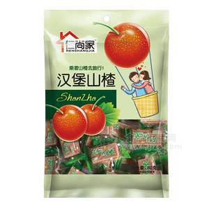 仁尚家 漢堡山楂休閑食品80g