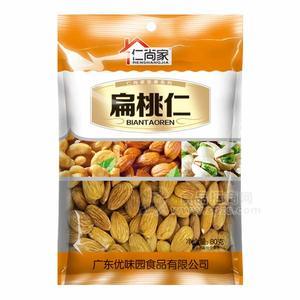 仁尚家 扁桃仁 堅果休閑食品80g