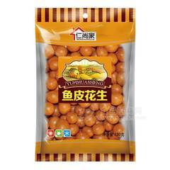 仁尚家 鱼皮花生炒货休闲食品120g