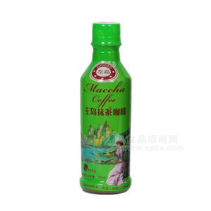 左島抹茶咖啡飲料285ml