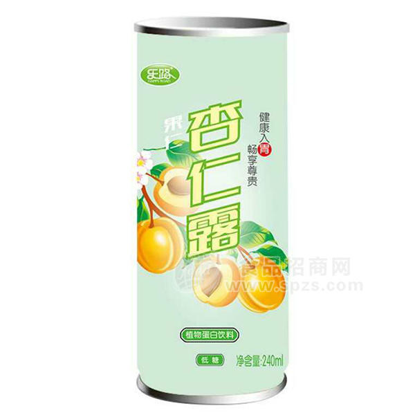 乐路  果仁杏仁露 植物蛋白饮料 240mL