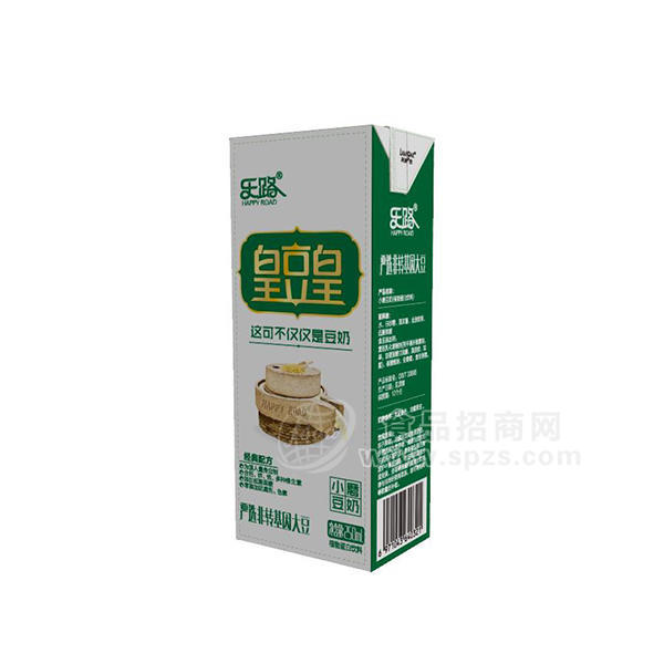 乐路  皇豆皇 豆奶植物蛋白饮料 250mL