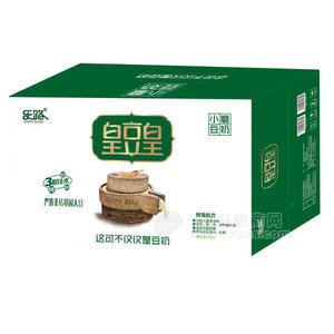 乐路  皇豆皇 小磨豆奶 植物蛋白饮料 箱装