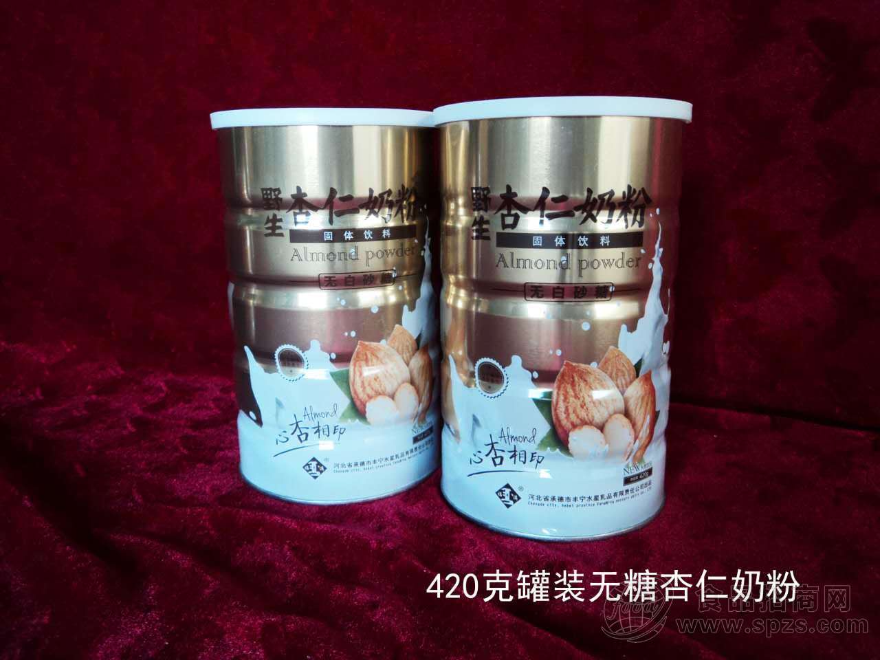 420g罐装无糖杏仁奶粉