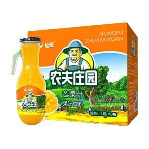 恒爱农夫庄园 芒果汁饮料1.5Lx6瓶