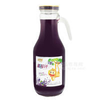 萍聚藍(lán)莓汁果汁飲料1.5L