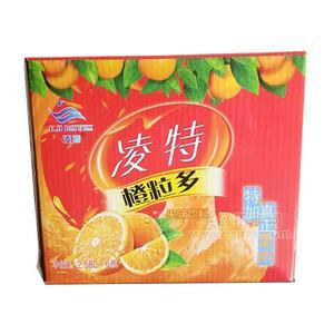 凌特橙粒多果汁饮料2.58Lx6瓶