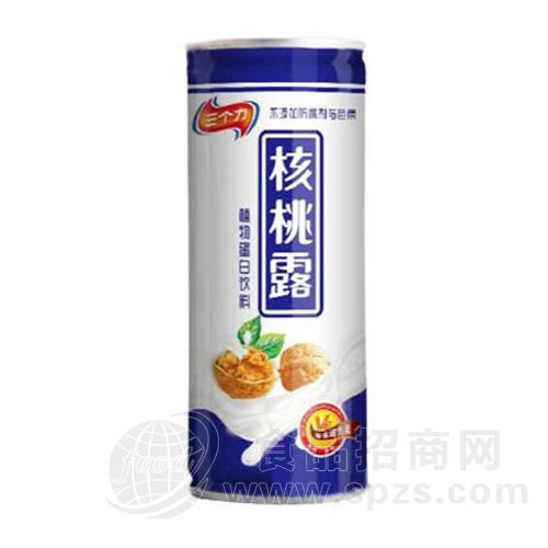 三个力核桃露植物蛋白饮料