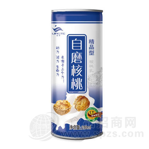 凌特自磨核桃植物蛋白饮料240ml