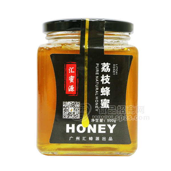 ·汇蜜源 荔枝蜂蜜 冲调类500g 