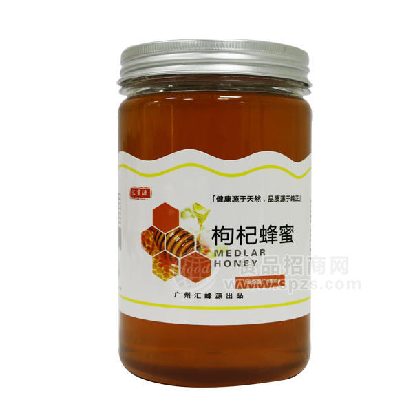 ·汇蜜源 枸杞蜂蜜 冲调类1kg 