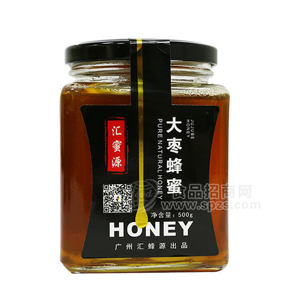 ·汇蜜源大枣蜂蜜 冲调类 500g 