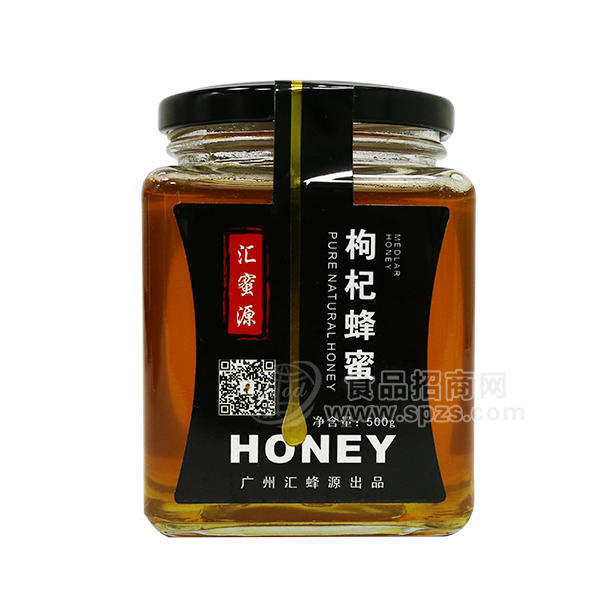 ·汇蜜源枸杞蜂蜜  冲调类500g 