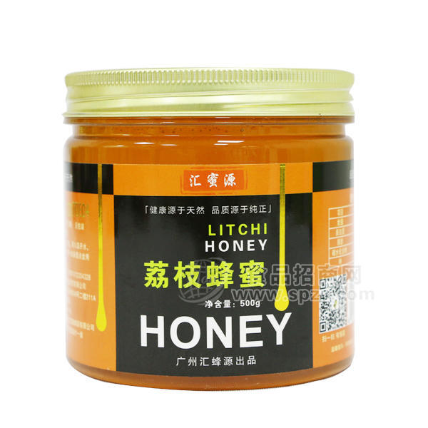 ·汇蜜源荔枝蜂蜜 冲调类 500g 