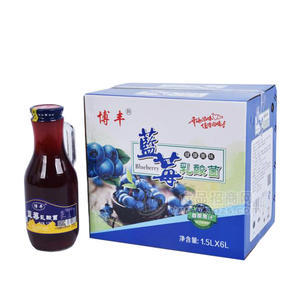 博豐 藍(lán)莓乳酸菌1.5Lx6瓶