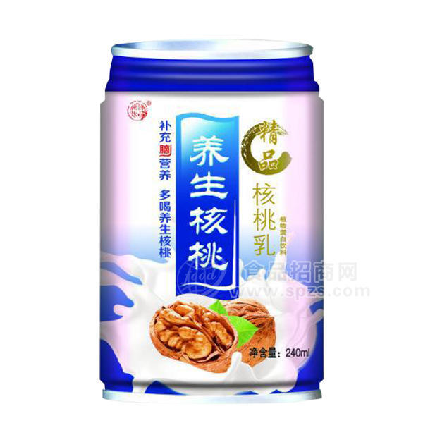 養(yǎng)生核桃乳 植物蛋白飲料240ml