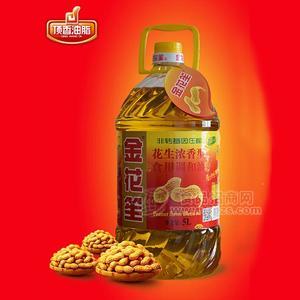 金花笙浓香花生调和油5L