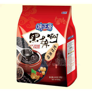 味正原  無蔗糖黑芝麻糊 沖調類825g