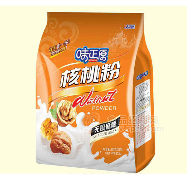 味正原  无蔗糖核桃粉 冲调类825g