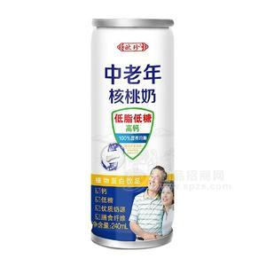 歐珍中老年核桃奶植物蛋白飲品240ml