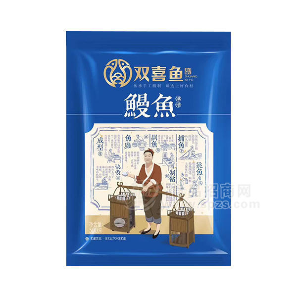 ·双喜鱼 鳗鱼低温食品500g 