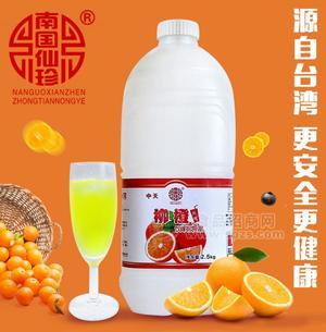 台湾南国仙珍浓缩果汁原浆 天然柳橙果汁浓浆