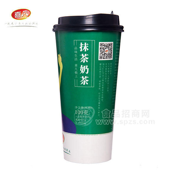 ·喜凡 抹茶奶茶100g 