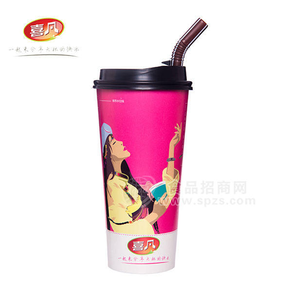 ·喜凡红豆奶茶 100g 